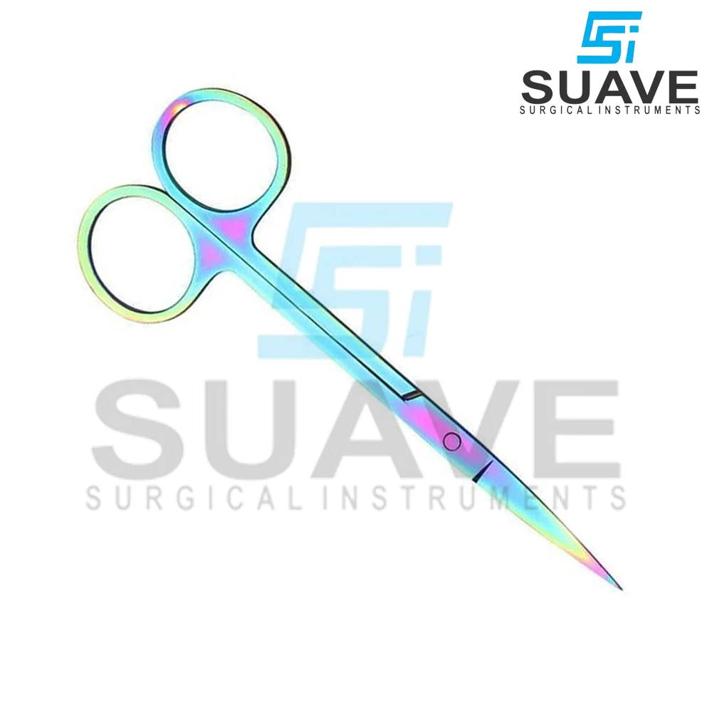 SUAVE SURGICAL INSTRUMENTS Best Selling Straight-Shaped Staleks Cuticle Scissors Custom Made with Sharp Tip for Beauty Use
