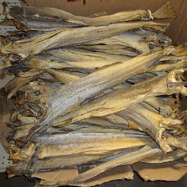 France Ready to ship Good Quality Dry Stock Fish From Norway / Dry Stock Fish Head / Dried Salted Cod for sale