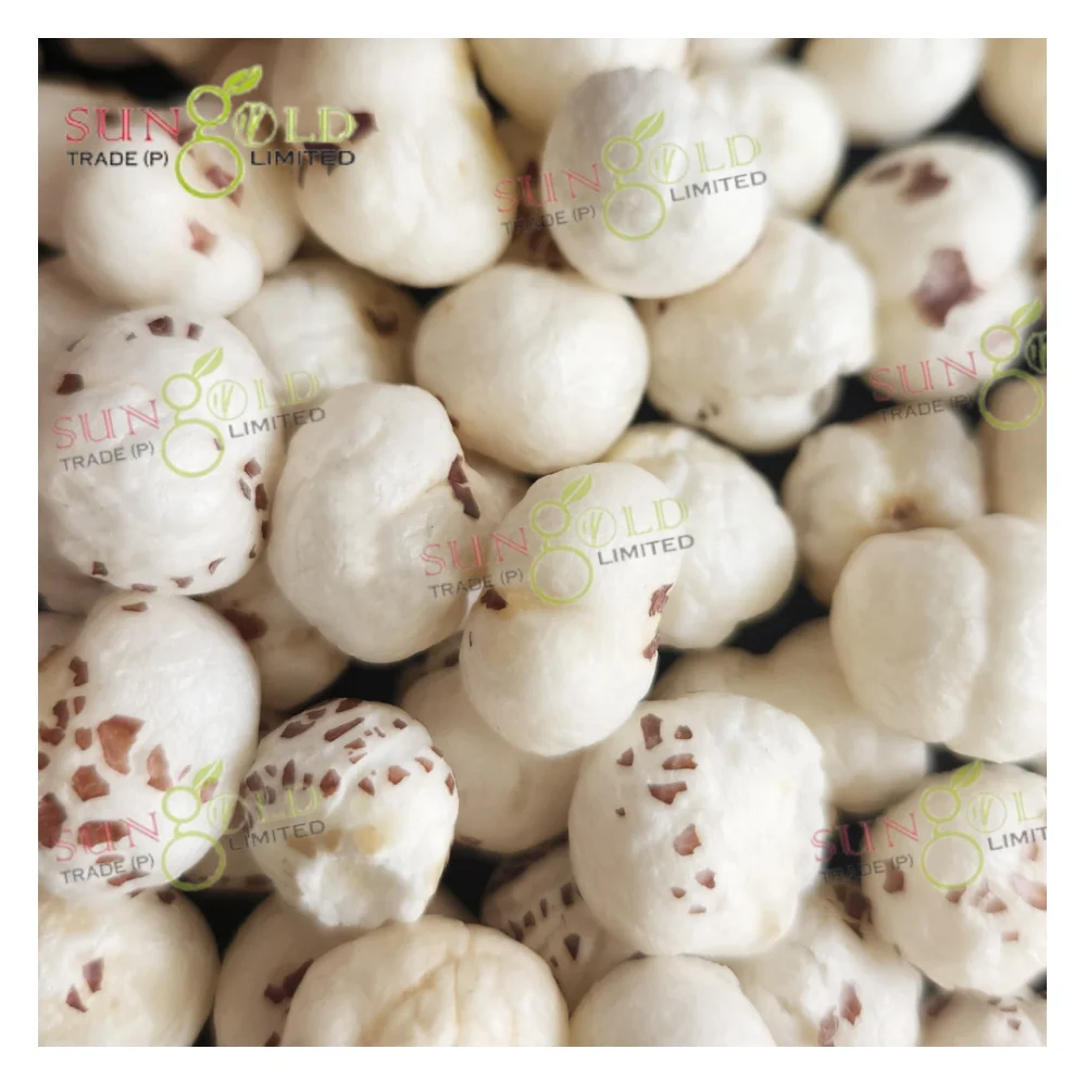 Grade L1 Fox nut Makhana 12-14 mm Premium Quality Indian Organic Flavoured with High Nutrition/Dry Fruits