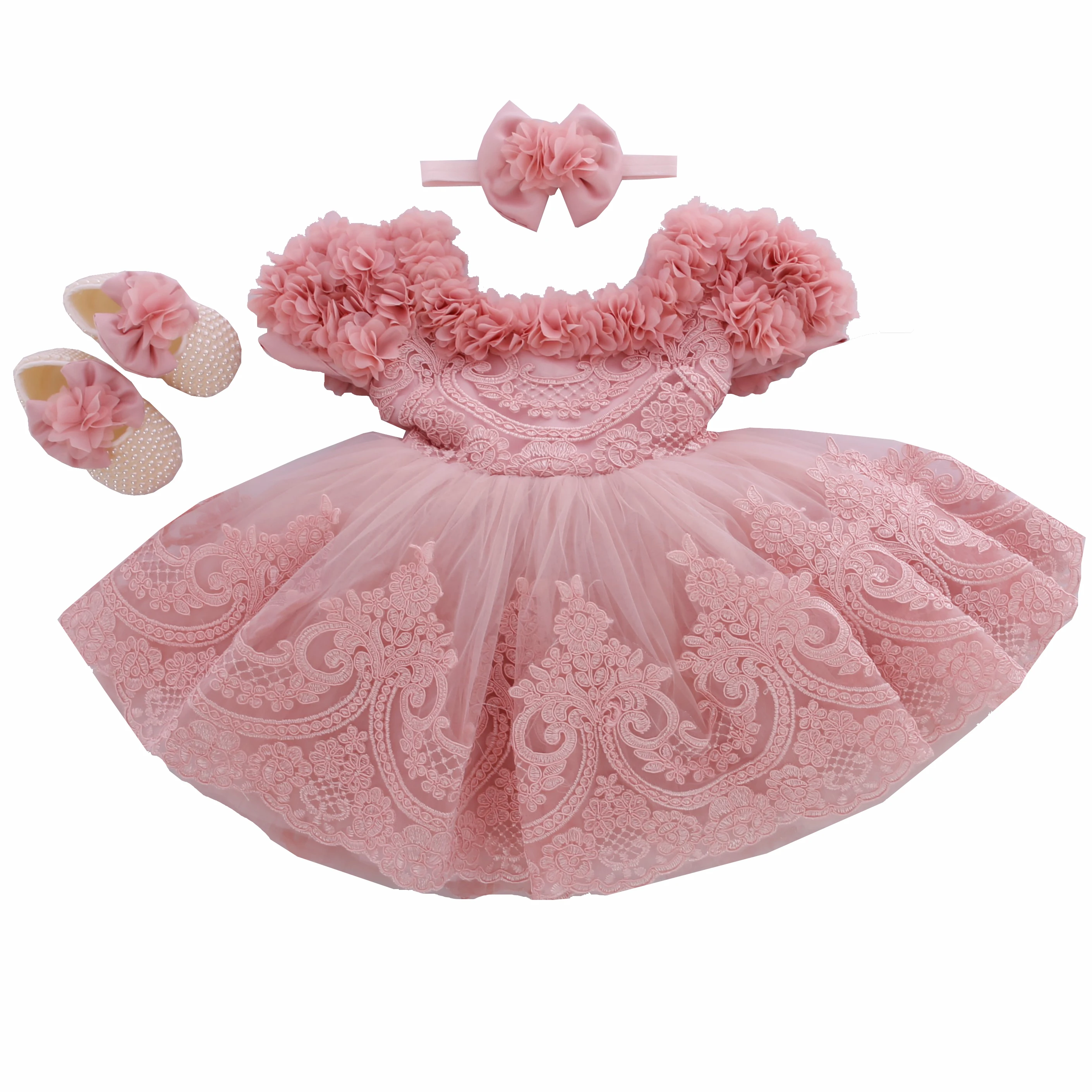 Modern Luxury Beautiful Design Party Wedding Girls Dresses Summer Girls Baby Dress Clothes Birthday Custom High Quality Clothing