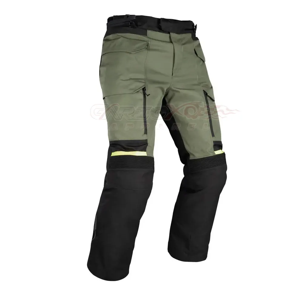 Брюки Cordura текстильные брюки нагрудники мотоциклетные водонепроницаемые дышащие для мужчин с защитой