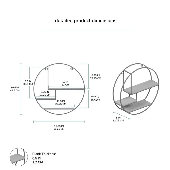 Modern Floating Wall Shelves Minimalist Design for Stylish Storage & Display