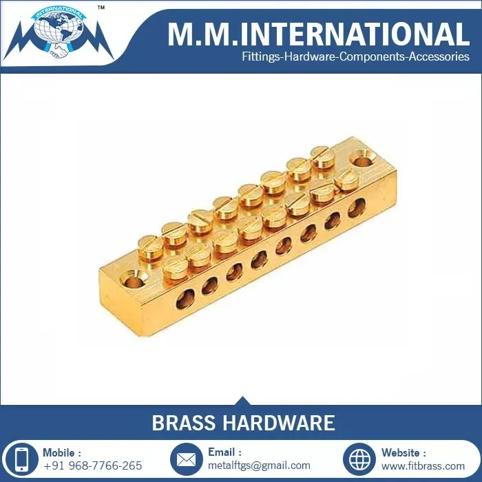 New Arrival Neutral Link Terminal Connector Neutral Link 10 Hole from Indian Manufacture and Supplier