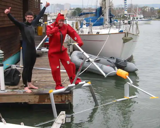 Chinese Factory wholesales Foldable Aquabike sea scooter on waterskipper