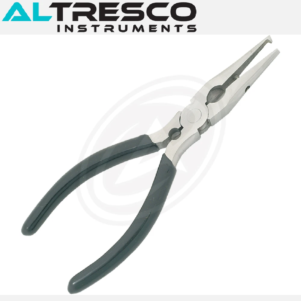 Fishing Pliers Stainless Steel Long Nose Available in Straight & Curved