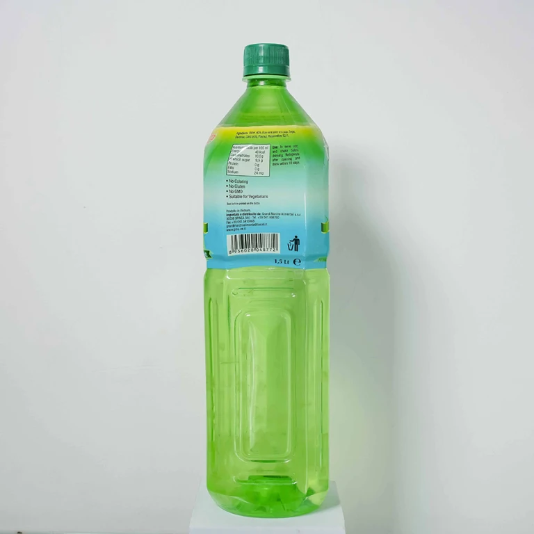 33.8 Fl Oz  Pet bottle Fresh Aloe Vera Drink Free Sample fresh extract drink aloe vera juice jelly Factory Price