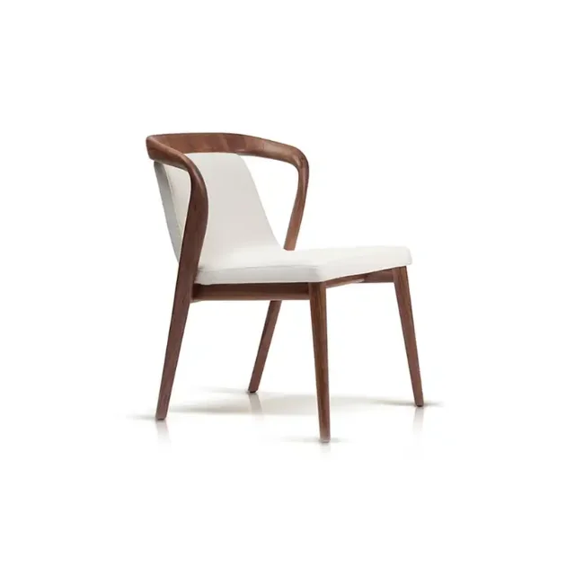 Writing chair office furniture teak solid wooden with soft cushion high quality furniture wholesale price direct factory