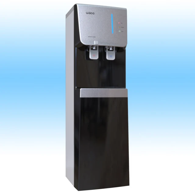 Reverse Osmosis POU Water cooler with High Quality water filter for Hot Cold Water Purification, Color option Silver-Gray