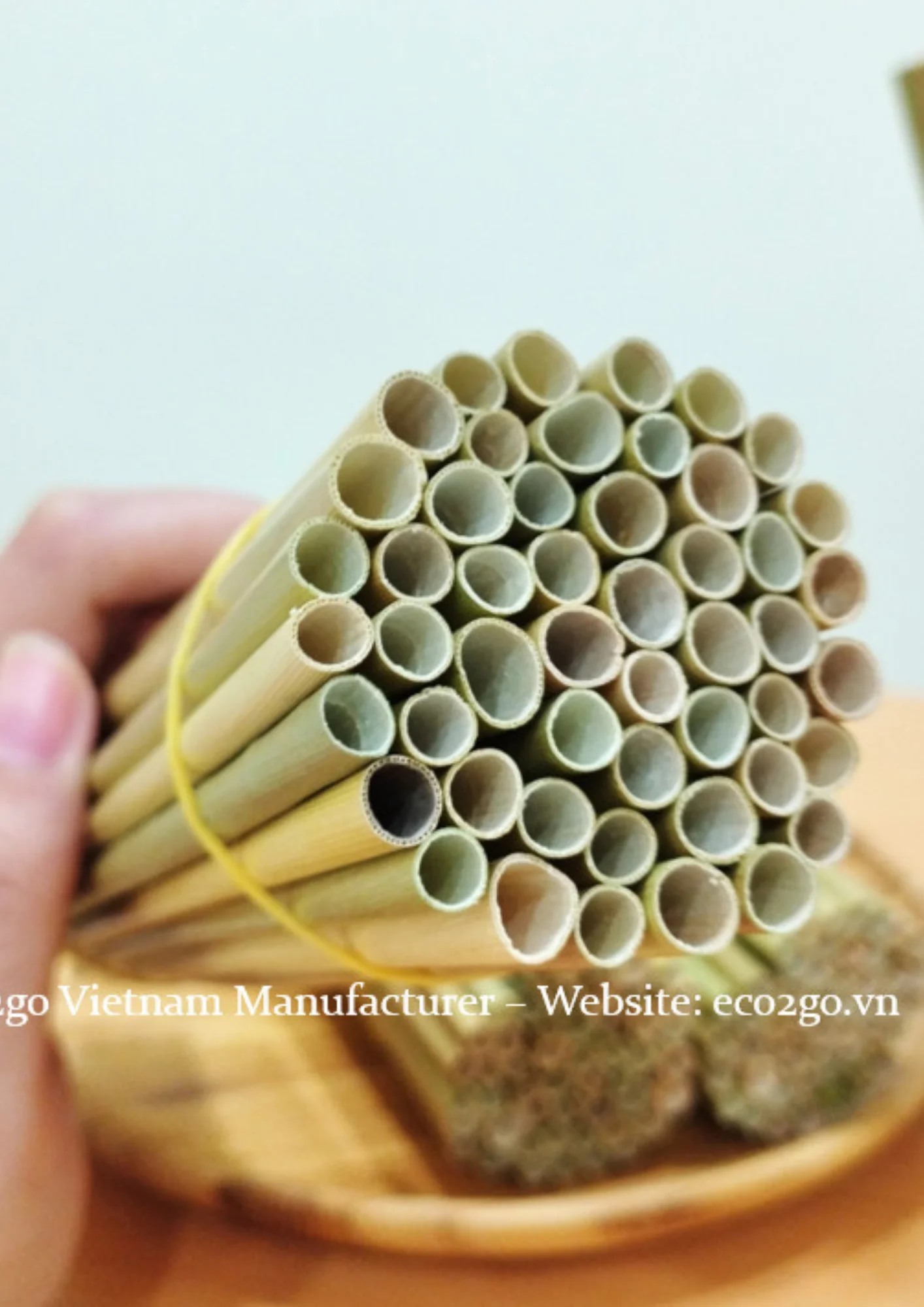 Eco2go Vietnam With High Quality Grass Straws/ Straws Grass/ Grass Straws Biodegradable  Eco Friendly