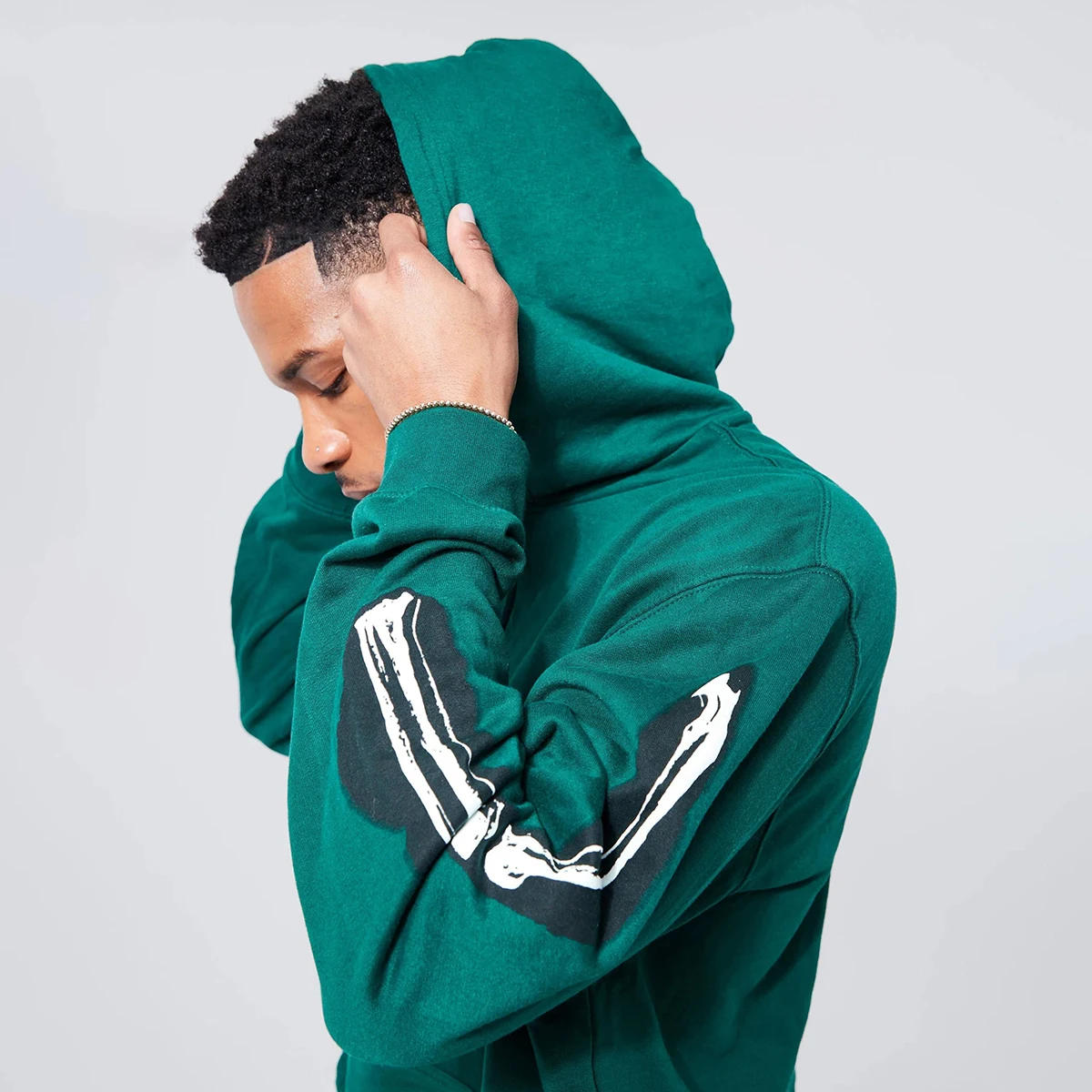 Professional quality Hand Made Custom Logo Print Best Selling Unique Design Breathable Puff Printing Hoodies