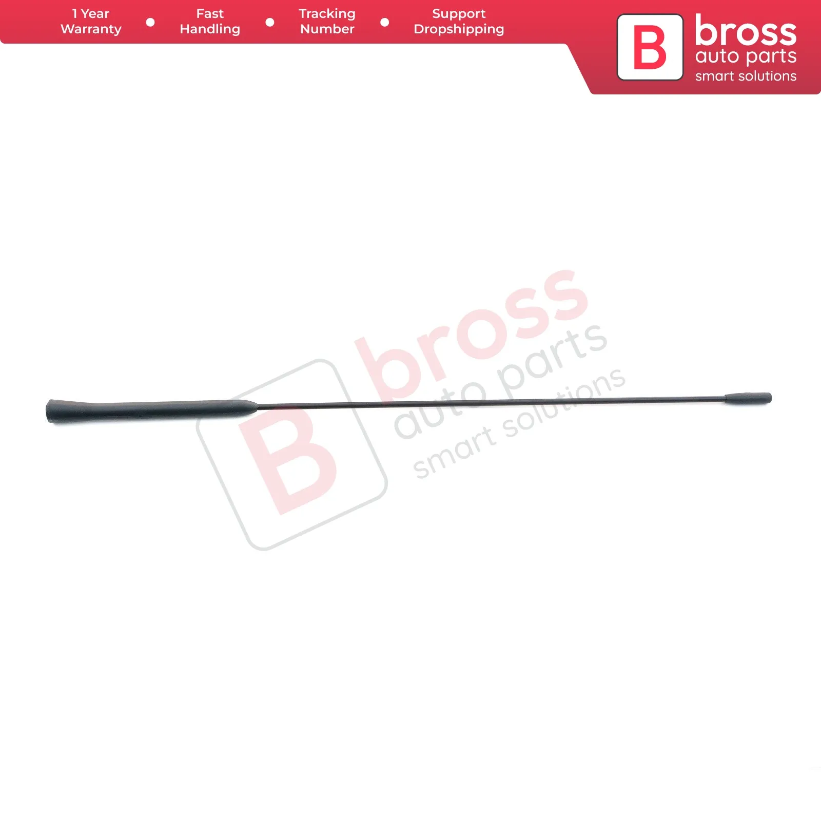 BSP843  Roof Aerial Mast AM FM Radio Antenna Rod 97GP18A886AB For Ford 440 mm  Bross Auto Parts Made In Turkey