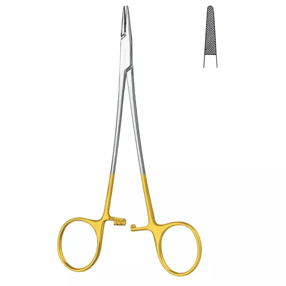 Dental Surgical TC Mathieu Needle Holders Forceps Tungsten Carbide Tip Stainless Steel Best Surgical Instruments