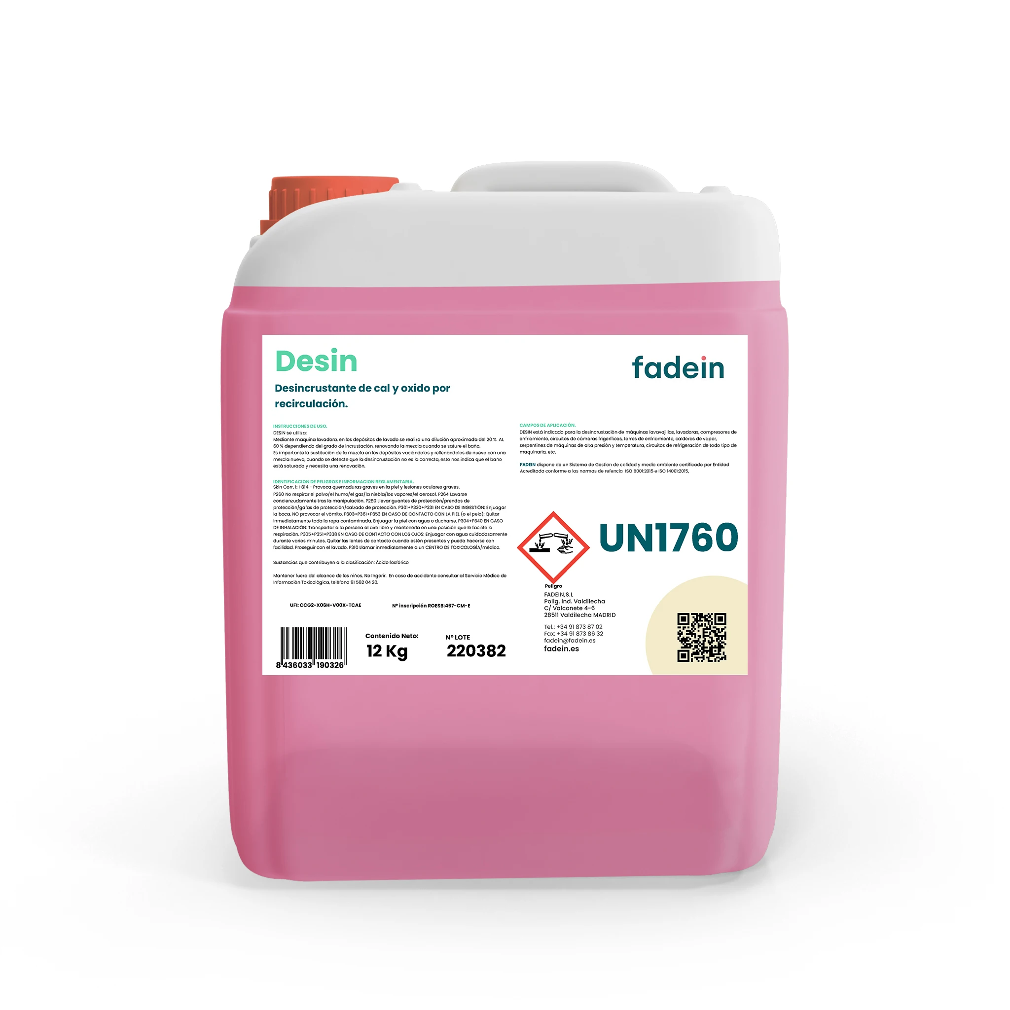 Water Soluble Detergent Contains Corrosion Inhibitors Lime And Rust Liquid Acid Descaler By Recirculation