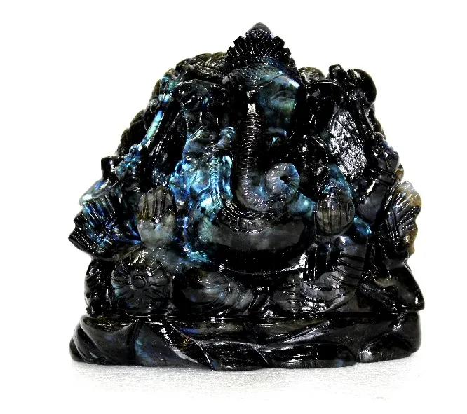 Buy Healing Crystal Ganesha Statue Sculpture Figurine Crystal Healing Stone Made in India Buy Wholesale Pricing