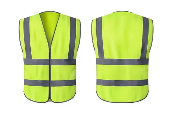 Custom Chile Election Security Clothing Voting Reflective Vests Ballot Vest Shirt Dragon Yellow Fluorescent Smart