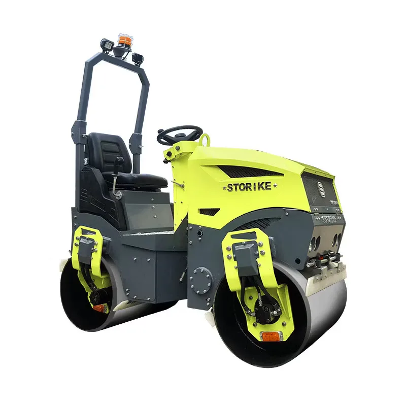 1 Ton 2 Ton 3 Ton 4 Ton 5 Ton Road Roller Diesel Gasoline Hydraulic Vibrating Tandem Asphalt Compactor used Road Roller For Sale