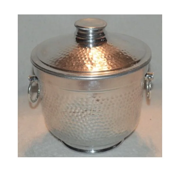 Aluminum ice bucket for hotels and Beverage kitchen tabletop bar and wine custom Aluminum ice cream bucket hot selling