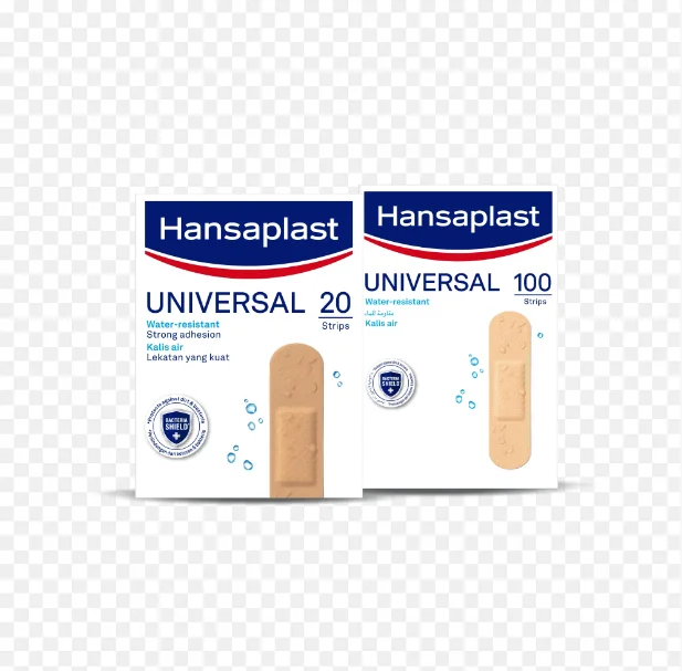 Hansaplast Antiseptic Regular Bandage for Cuts & Wounds | 100 strips