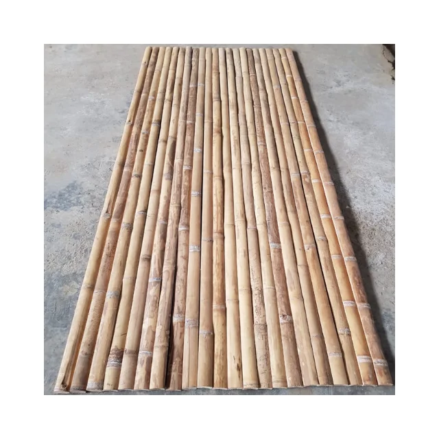 Natural Bamboo Slats Bamboo Strip Split Bathroom Products BambooFrom Planted Forest Viet Nam construction dried fence