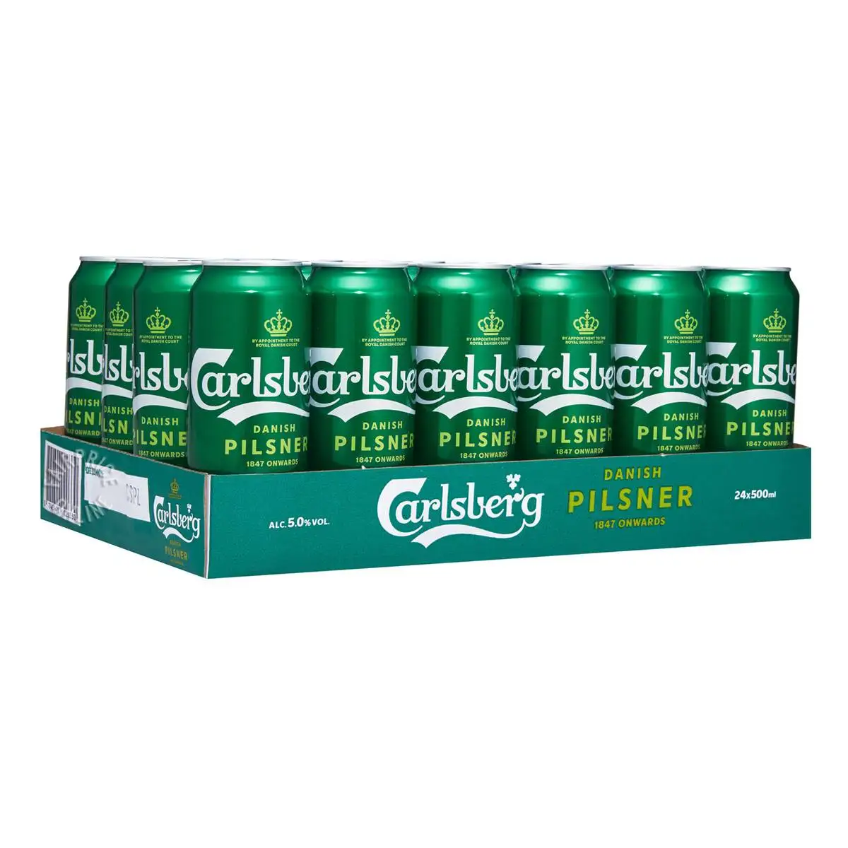 Carlsberg пивная 4.4% Алкогольная упаковка 6x330 мл (банки)