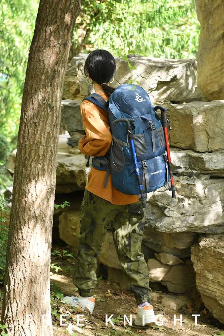 MU Custom Foldable Ultra Lightweight Hiking Backpack 50L Waterproof Laptop Backpack Hiking Travel Notebook School Bag