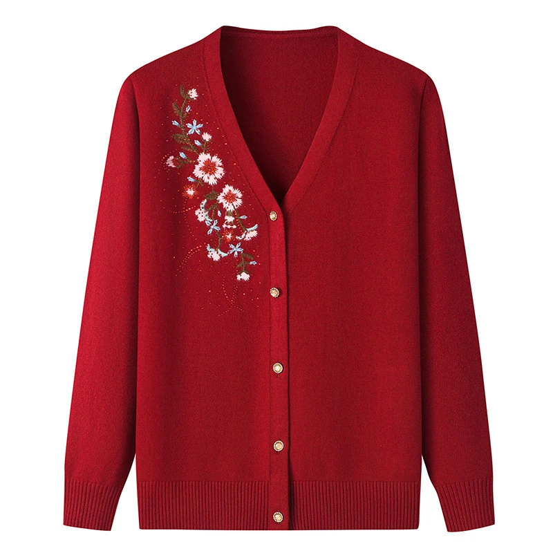 Women Casual Long Sleeve Loose Knitted Sweater Coat breathable Fashion Oversized high quality  Tops Solid Vintage Clothing