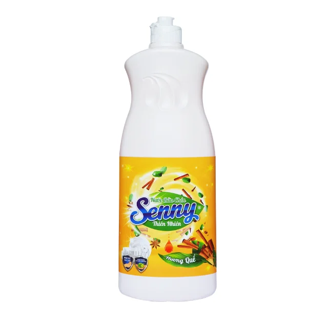 Vilaco Brand Senny Cinnamon Scent Dishwashing Liquid 750gx18 Free Sample Kitchen Detergents Made in Vietnam by Manufacturer