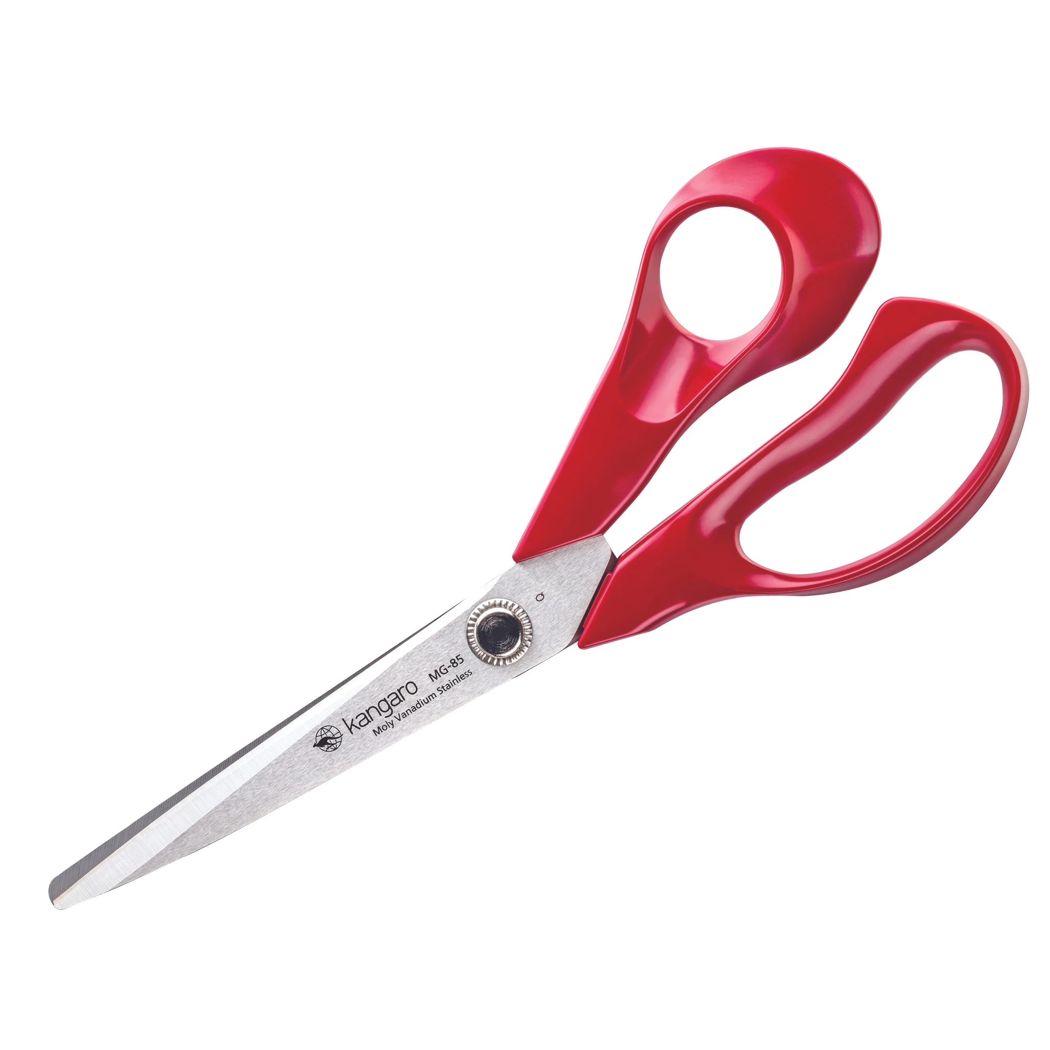 Extra Strength Vanadium Stainless Steel Scissor Dual Facet Grind Blades Sharpness PBT Plastic ergonomic Handle