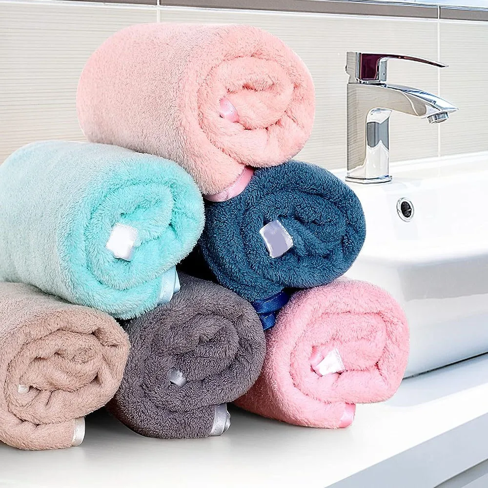 Wholesale Highly Absorbent and Softness Quick Dry Bath Towels and Hand Towels and Washcloths cotton towel set