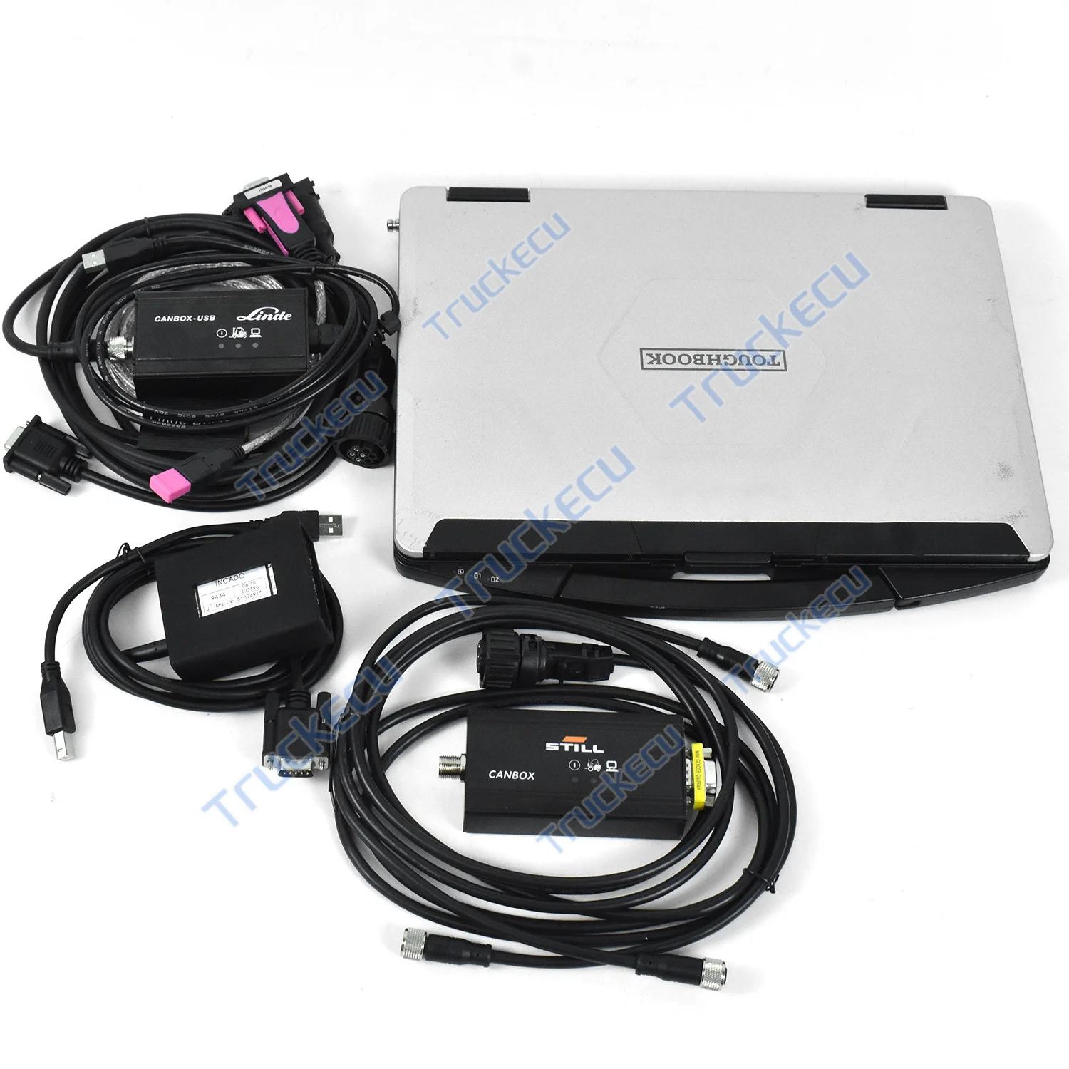 CF54 Laptop forklift Diagnostic Kit JUDIT-4 Jungheinrich incado box jeti sh cable Linde canbox doctor pathfinder Still steds