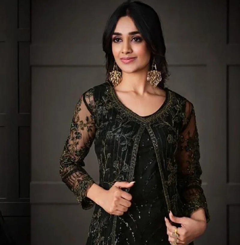 Hot Sale Exclusive Design of Fancy Embroidery Salwar Kameez Buy Partywear Kurti From Surat for Women Wholesaler of Dress