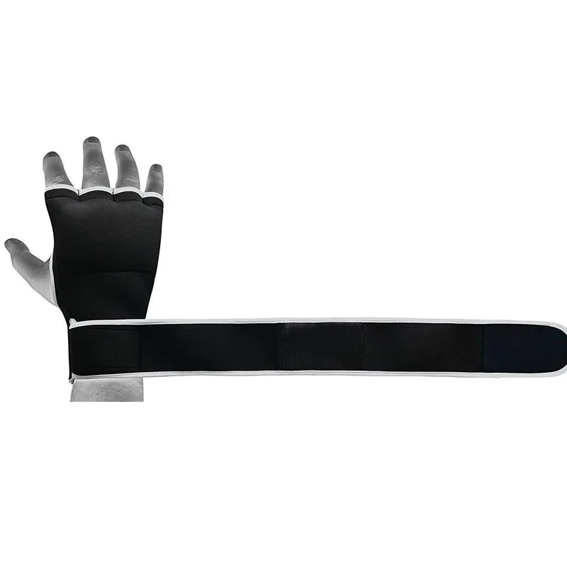 Professional Karate Mitts Elasticated Cotton Martial Arts Boxing MMA Training Inner  Open Finger Muay Thai Bandages Fist