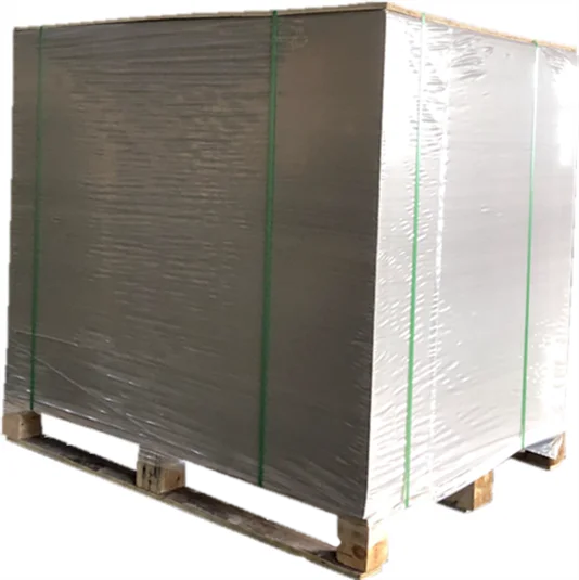 paper board with grey back white coated duplex