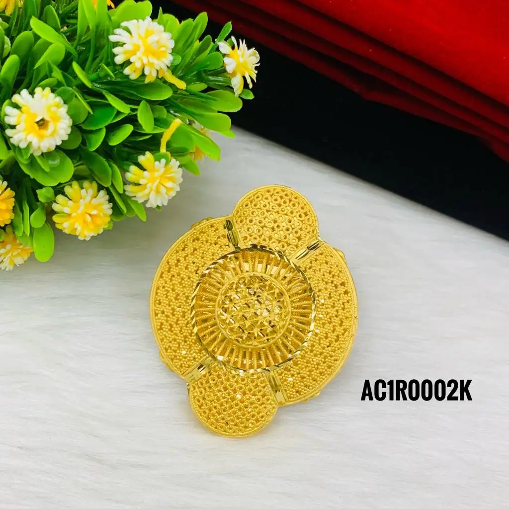 gold plated finger rings online Women Jewelry
