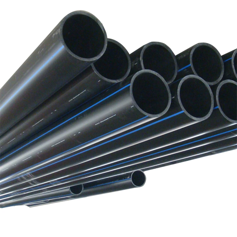 HDPE Water Supply Pipe Black PE Irrigation hdpe plastic manufacture