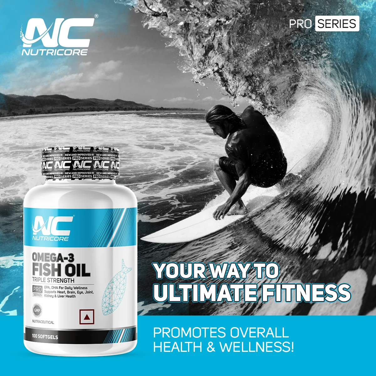 Hot Selling Best Quality Fish Oil Omega 3 Triple Strength EPA DHA Health Supplement Softgel Manufacturer