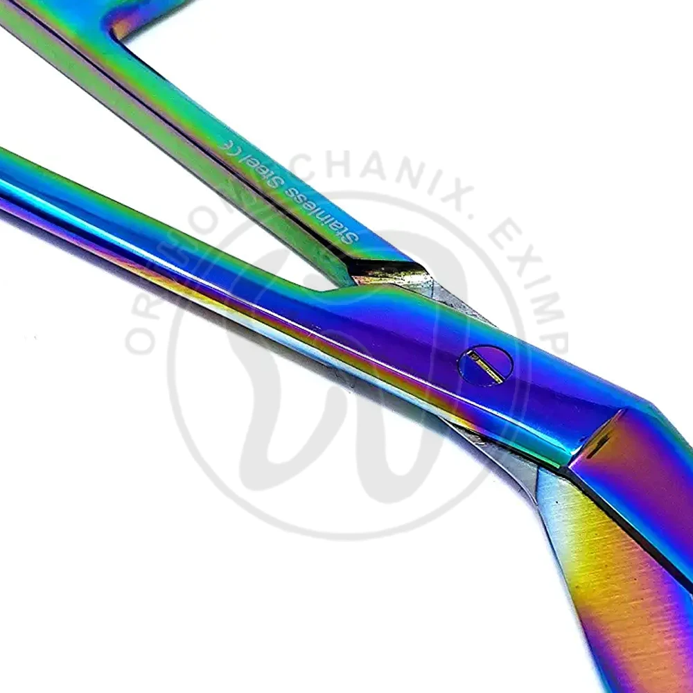 German Stainless Steel Iris Scissors Curved or Straight Customized Surgical Instruments Scissors made in stainless steel