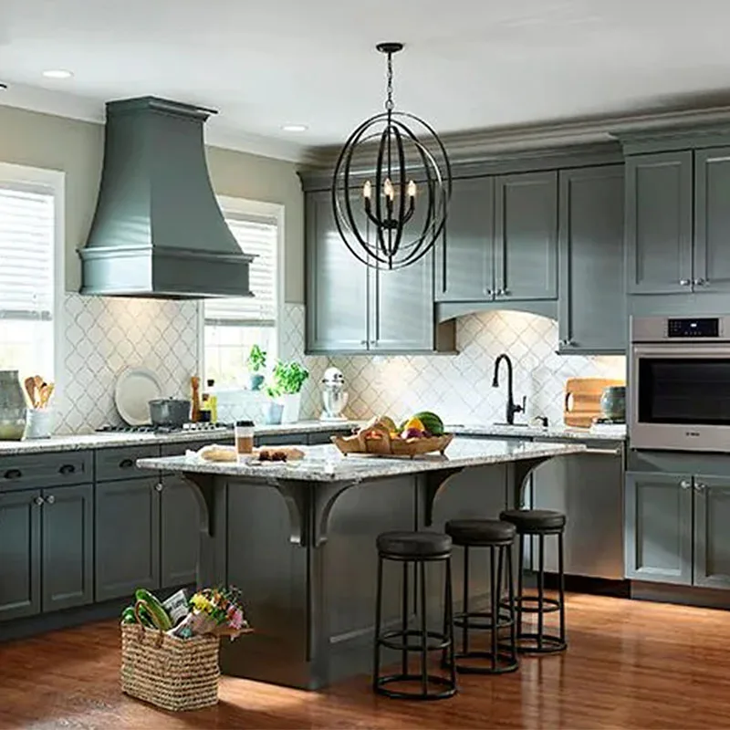 China Factory Price Supply Modern Luxury High Quality Kitchen Furniture Adjustable Aluminium Kitchen Cabinet Design Sale