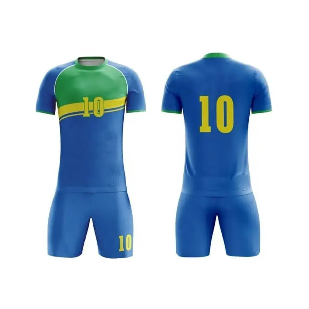 Hot Selling Men Breathable Quick Dry Football Soccer Jersey Soccer Uniform Football Shirts For Training