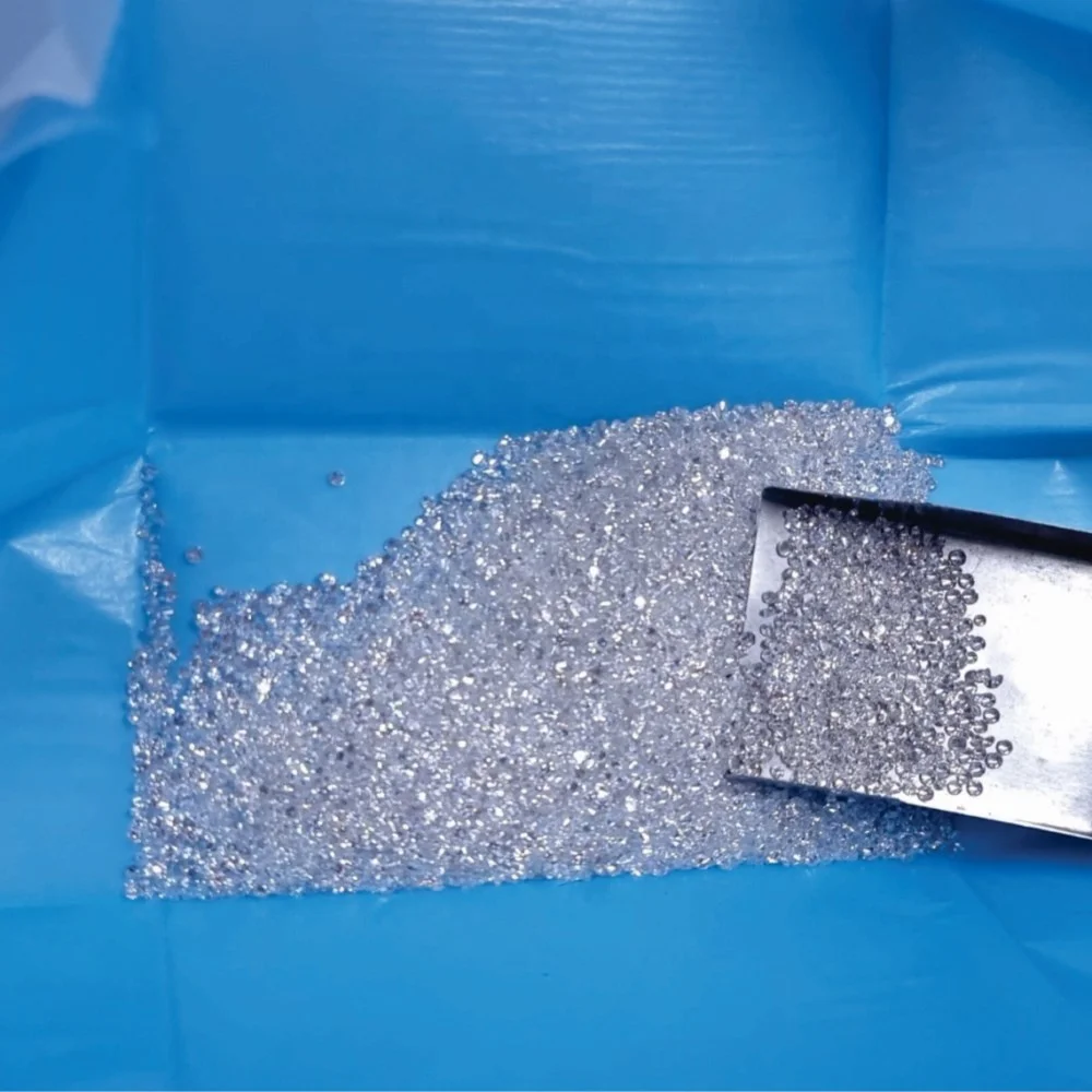 Wholesale lab made diamond round shape brilliant cut lab created diamond HPHT CVD lab grown loose diamonds
