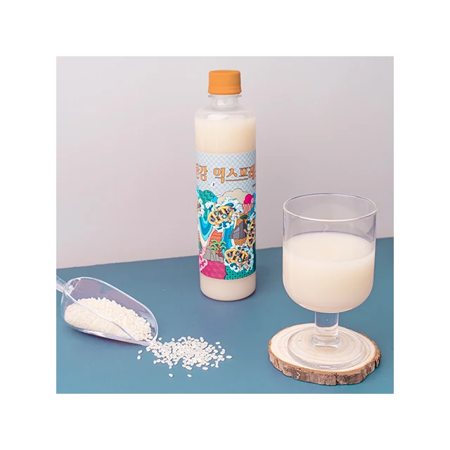 (Woo Chang agricultural corporation)- hantan river express raw unrefined rice wine a premium Korean Makgeolli KOTRA