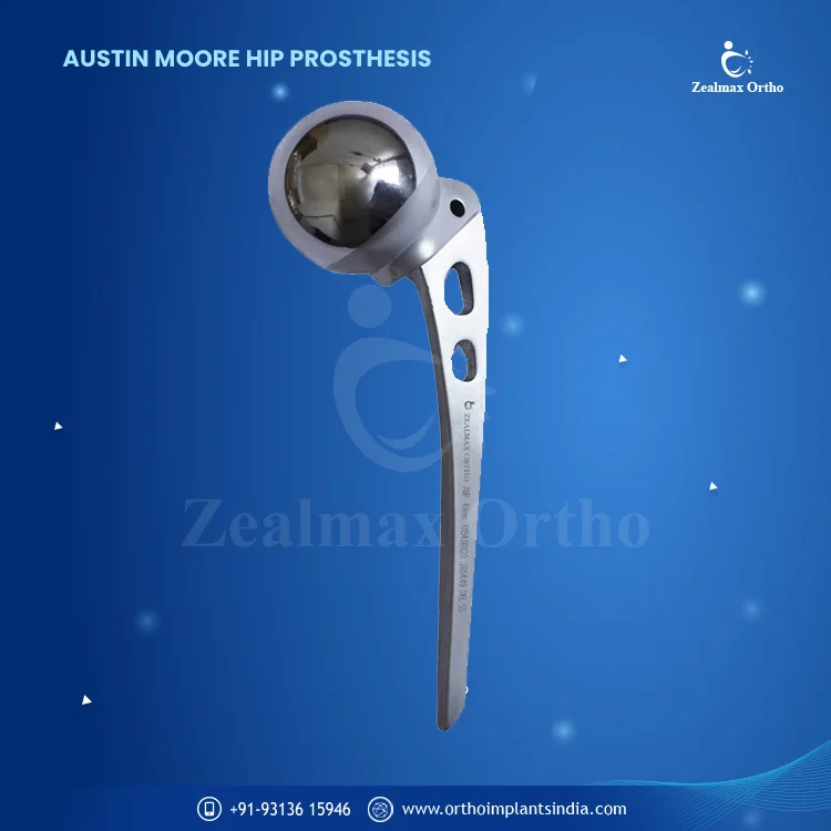 Zealmax Ortho лидер продаж индийский поставщик высококачественный протез бедер из нержавеющей стали Остина Мура
