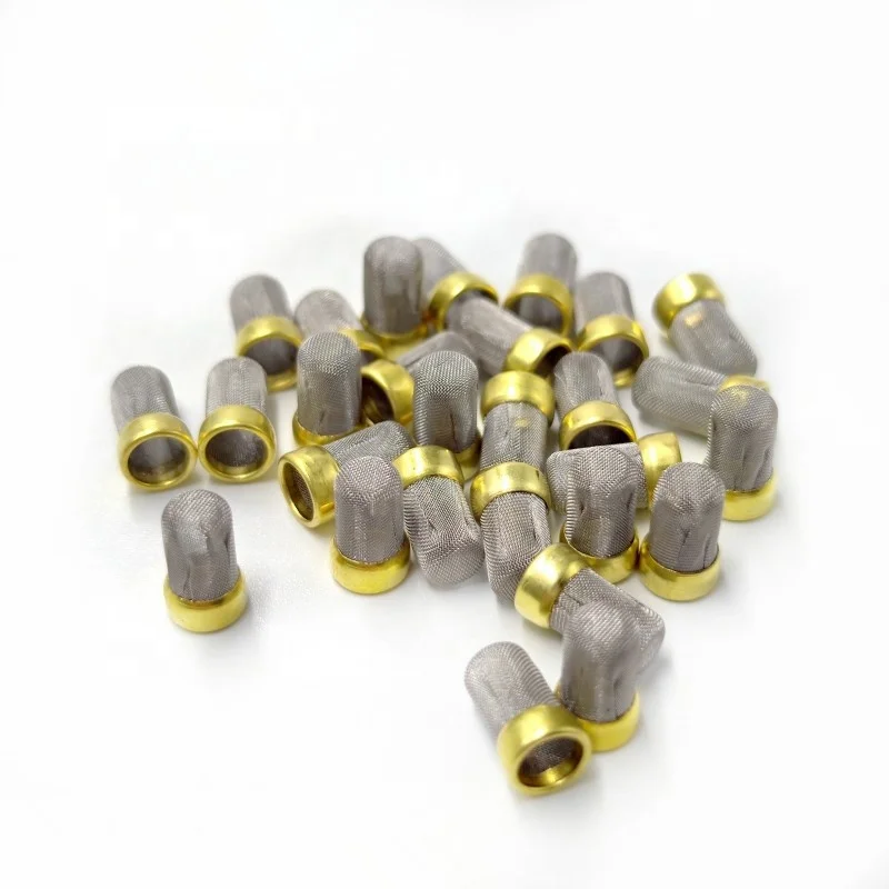 brass edge Fuel Injector Micro Filter nozzle filter for Auto Diesel Injector Repair Kit Diesel