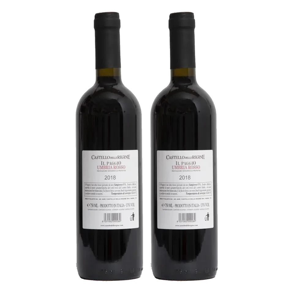 Best Sell Italian Quality Red Wine IL  PAGGIO 2018 SANGIOVESE IGP Table Wine 750 ml alcholic beverages