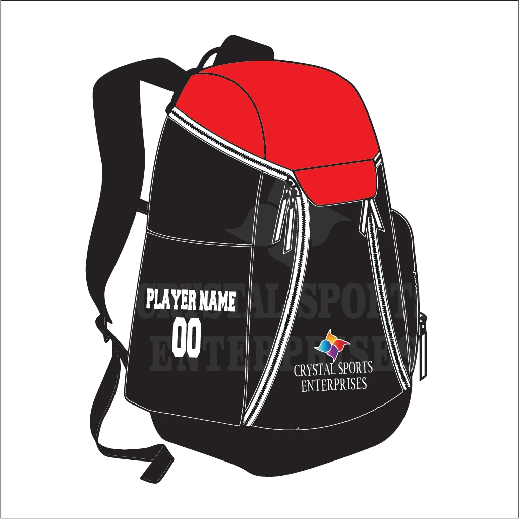 Дешевая новая стильная сумка с логотипом на заказ Школьное спортивное снаряжение рюкзак для волейбола баскетбола футбола отделением мяча