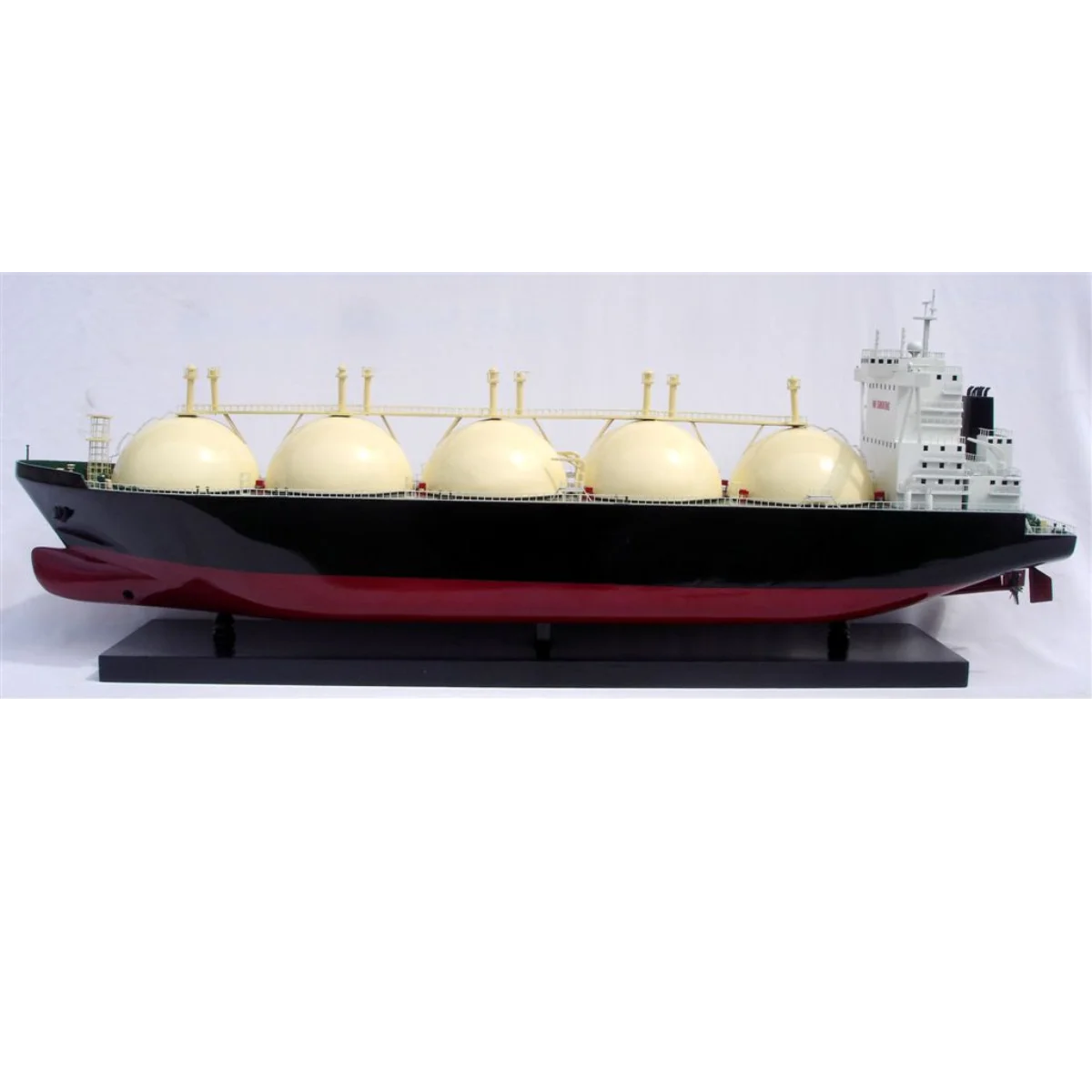 Газовый танкер (СПГ Перевозчик)-деревянная модель коммерческого корабля-модель танкера ручной работы для украшения деловой подарок