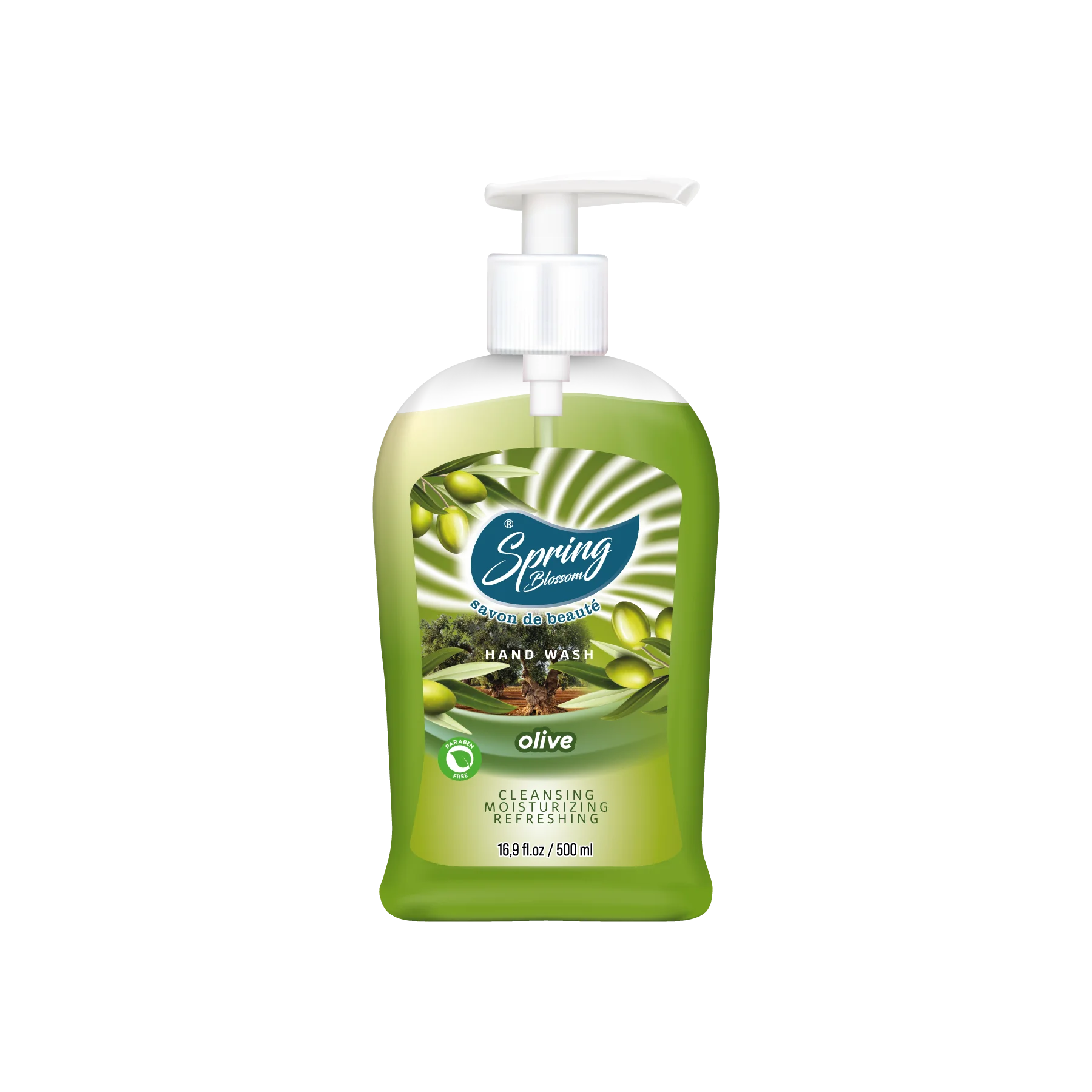 Spring Blossom 500 ml Household Cleaning Customizable Affordable Price Coconut Liquid Soap Hand Wash
