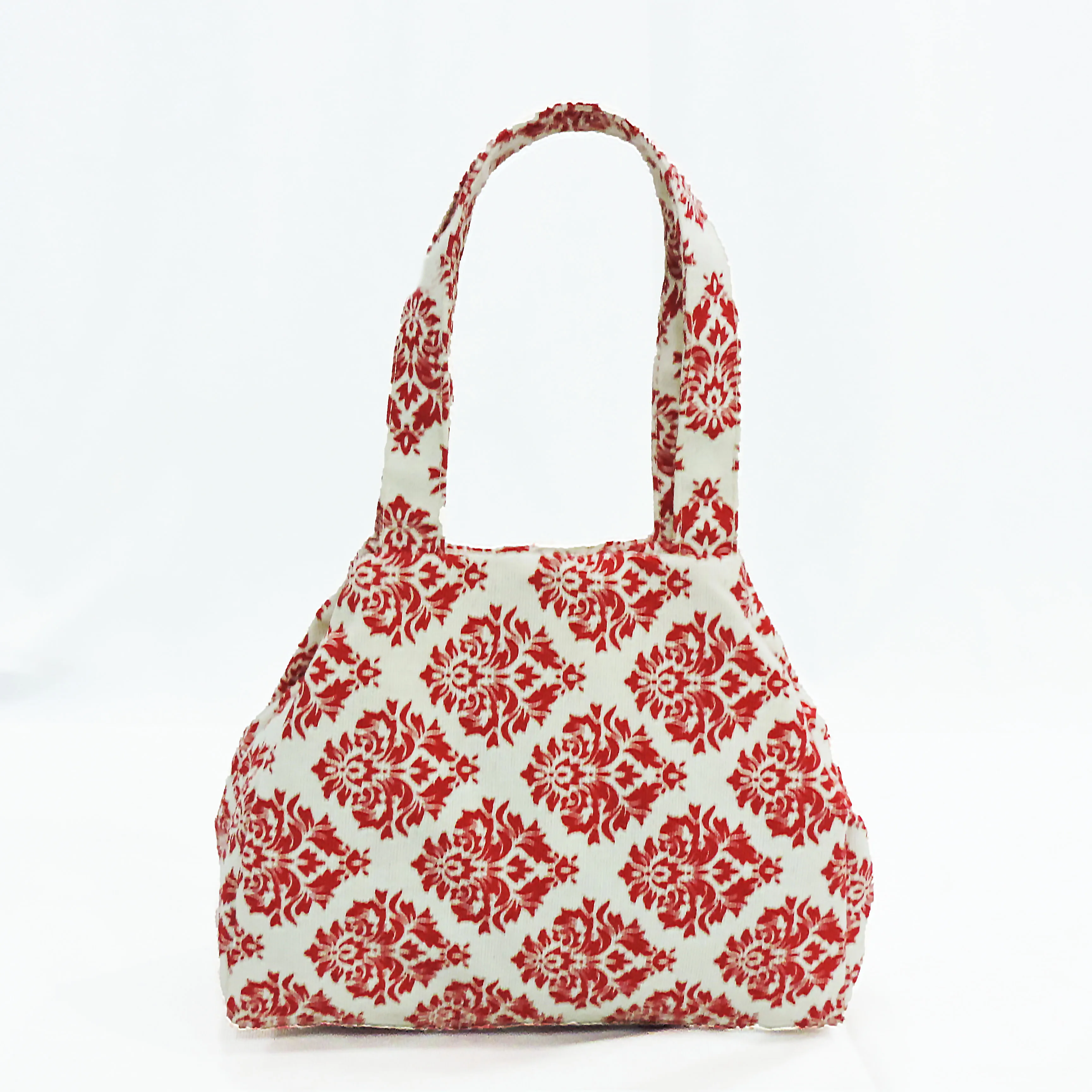 Canvas bag will all over nice fashionable Printing novation bag cheap price high quality product with front zipper pocket