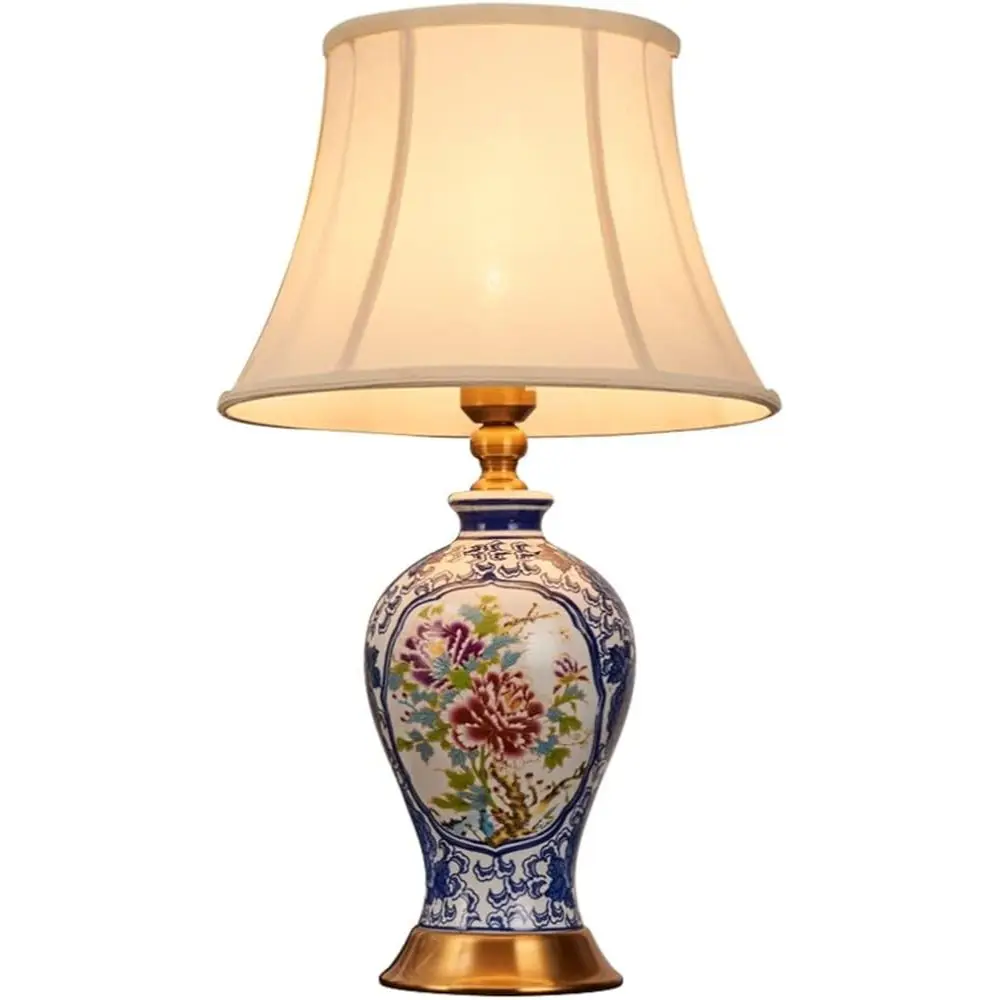 Factory Direct Selling Porcelain Classical Bedroom Living Room Table Lamp