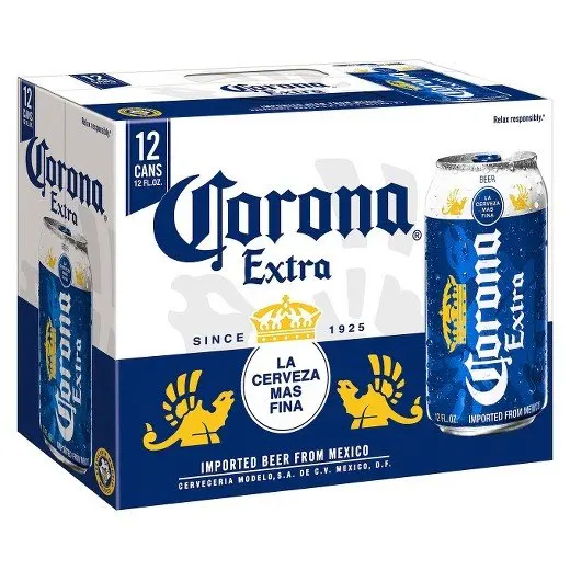 Бутылка и банки для напитков Corona Extra Beer 33cl оптом
